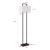 Lampadar Sigdal 165cm 1xE27 60W negru/alb [lux.pro] HausGarden Leisure
