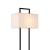 Lampadar Sigdal 165cm 1xE27 60W negru/alb [lux.pro] HausGarden Leisure