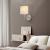 Lampa perete Winsford argintiu/alb [lux.pro] HausGarden Leisure