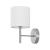 Lampa perete Winsford argintiu/alb [lux.pro] HausGarden Leisure