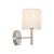 Lampa perete Winsford argintiu/alb [lux.pro] HausGarden Leisure