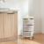 Carucior servire la masa Steigen cu 3 cosuri alb [en.casa] HausGarden Leisure