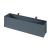 Jardiniera Achtkarspelen 50x12x15cm antracit [en.casa] HausGarden Leisure