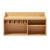 Organizator scule Gjemnes 86x25x45cm [en.casa] HausGarden Leisure