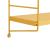Raft perete Strängnäs 50x60x15cm otel galben mat [en.casa] HausGarden Leisure