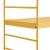 Raft perete Strängnäs 50x60x15cm otel galben mat [en.casa] HausGarden Leisure