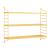 Raft perete Strängnäs 50x60x15cm otel galben mat [en.casa] HausGarden Leisure
