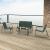 Set 4 piese mobilier gradina Anzi negru [casa.pro] HausGarden Leisure