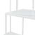 Raft de sine statator Reisjärvi 115x75x35cm otel alb mat [en.casa] HausGarden Leisure