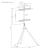 Suport de sine statator pentru TV Valle 137 x 85,5 x 46,5 cm 65 toli [pro.tec] HausGarden Leisure