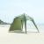 Pavilion gradina cu LED Barendrecht 250x250x190cm verde [pro.tec] HausGarden Leisure