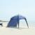 Pavilion gradina cu LED Barendrecht 250x250x190cm albastru [pro.tec] HausGarden Leisure