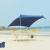 Umbrar strand Bernheze 270x270x210cm albastru [pro.tec] HausGarden Leisure