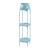 Suport plante Altena metal 94,5x27x27cm albastru deschis [en.casa] HausGarden Leisure