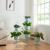 Suport 3 ghivece plante Alphen 110cm albastru deschis [en.casa] HausGarden Leisure