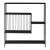 Consola hol Beesel 65,5x60x20cm otel negru cu rafturi [en.casa] HausGarden Leisure