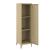 Dulap metalic Kurikka 137x38x38cm camel [en.casa] HausGarden Leisure