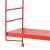 Raft perete Strängnäs 50x60x15cm otel rosu [en.casa] HausGarden Leisure