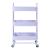 Carucior 3 cosuri servire la masa Pyhäntä 78,5x46x35cm otel lila [en.casa] HausGarden Leisure
