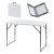Masa pliabila inaltime reglabila Adelfia 120x60cm alb [en.casa] HausGarden Leisure