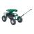 Scaun mobil gradinarit Casarano 80,5x45cm otel verde [pro.tec] HausGarden Leisure