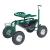 Scaun mobil gradinarit Casarano 80,5x45cm otel verde [pro.tec] HausGarden Leisure
