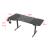 Birou cu inaltime reglabila 160x75cm otel negru [pro.tec] HausGarden Leisure