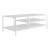 Masuta cafea Kumlinge 40x110x55cm metal alb [en.casa] HausGarden Leisure
