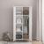 Dulap metalic cu 2 usi Seinäjoki 180x76x50cm otel alb [en.casa] HausGarden Leisure