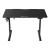 Birou Pomona 110 x 60 x 72-117 cm inaltime reglabila negru efect carbon [pro.tec] HausGarden Leisure
