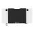 Birou mobil cu inaltime reglabila Stryn 120x60x72-117cm otel pal plastic alb negru [pro.tec] HausGarden Leisure