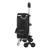 Carucior cumparaturi manevrabil pe scari Neef aluminiu 41L 20Kg negru [en.casa] HausGarden Leisure