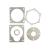 Set garnituri transmisie motosapa, motocultor 186F Innovative ReliableTools