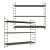 Set 2 buc raft perete Strängnäs 50x60x15cm otel antracit [en.casa] HausGarden Leisure