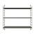 Set 2 buc raft perete Strängnäs 50x60x15cm otel antracit [en.casa] HausGarden Leisure