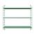 Set 3 buc raft perete Strängnäs 50x60x15cm otel verde pastel [en.casa] HausGarden Leisure