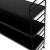 Set 4 buc raft perete Strängnäs 50x60x15cm otel negru [en.casa] HausGarden Leisure