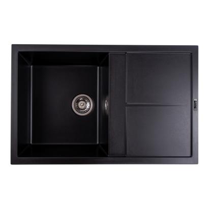 Chiuveta de bucatarie Elefant Premium Selena Negru 785x495mm Innovative ReliableTools