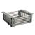 Scurgator extensibil 41x27 cm, gri pentru chiuveta, FLEKO Innovative ReliableTools
