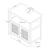 Waschbeckenunterschrank Tervola 60x60x35 cm Schwarz/Bambus [en.casa] HausGarden Leisure