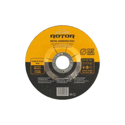 Disc abraziv pentru slefuit metal ROTOR 125*6,0*22,23 Innovative ReliableTools