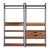 Set 2 suporturi haine Larem cu 2 sertare si 7 rafturi [en.casa] HausGarden Leisure