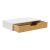 Set 2 buc raft perete Bokn 40x24x8cm bambus alb natur [en.casa] HausGarden Leisure