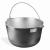 Ceaun tuci aluminiu alimentar cu capac, capacitate 24 litri ELEFANT Innovative ReliableTools