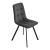 Set 4 scaune bucatarie Lexnitz gri inchis [en.casa] HausGarden Leisure