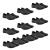 Galosi pentru barbati Negru/Negru 42-46 ETS-04/2N Innovative ReliableTools