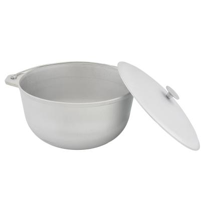 Ceaun tuci aluminiu alimentar cu capac, capacitate 10 litri ELEFANT Innovative ReliableTools