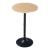 Masa bar Vantaa 100x60cm negru stejar [en.casa] HausGarden Leisure
