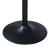 Masa bar Vantaa 100x60cm negru stejar [en.casa] HausGarden Leisure