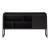 Set raft si dulap G Storfjord negru [en.casa] HausGarden Leisure